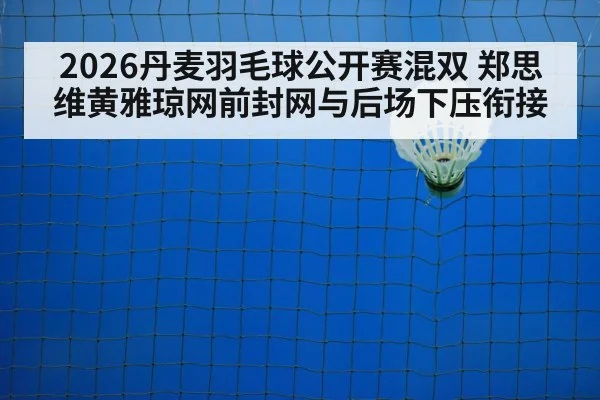 2026丹麦羽毛球公开赛混双 郑思维黄雅琼网前封网与后场下压衔接